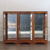 9ft Mahogany/Glass Sectional Display Cabinet