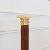 Mahogany Carved Masonic Columns Set (3)