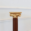 Mahogany Carved Masonic Columns Set (3)