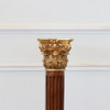Mahogany Carved Masonic Columns Set (3)