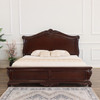 Mahogany Carved Sleigh Bed