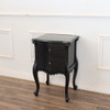 3pc Black Gothic Empire Bedroom Set