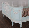 Majestic French Napoleon Baby Blue Bonaparte Bed (Full Size)