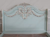 Majestic French Napoleon Baby Blue Bonaparte Bed (Full Size)