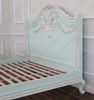 Majestic French Napoleon Baby Blue Bonaparte Bed (Full Size)