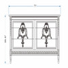 Majestic French Bonaparte Dresser