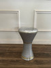 Layla Silver w/ Gold Band Premium 9" Sombaty Darbuka