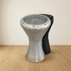 Layla Silver w/ Gold Band Premium 9" Sombaty Darbuka
