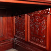 5ft 6” Custom Mahogany Presidential Resolute Office Desk w/ Lion Carving
