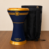 9" Layla Premium Cast Aluminum Deep Navy Sombaty Darbuka