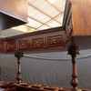 11ft Custom-Made Mahogany Carved Canopy Saloon Bar
