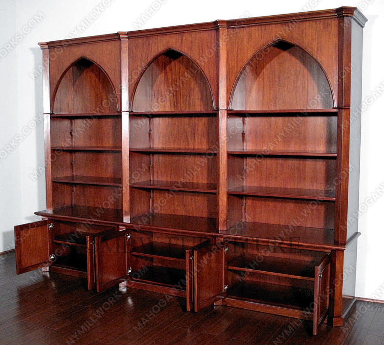 チェスト・キャビネット Antique Book open Shelf Caster Antique Book open Shelf Caster チェスト・キャビネット