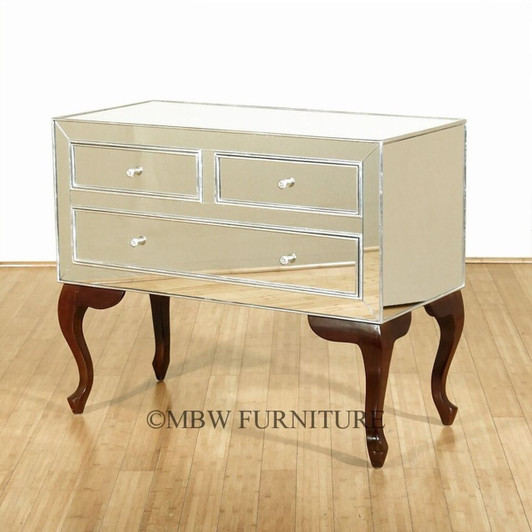 Mirrored Glass Sideboard Or Dresser
