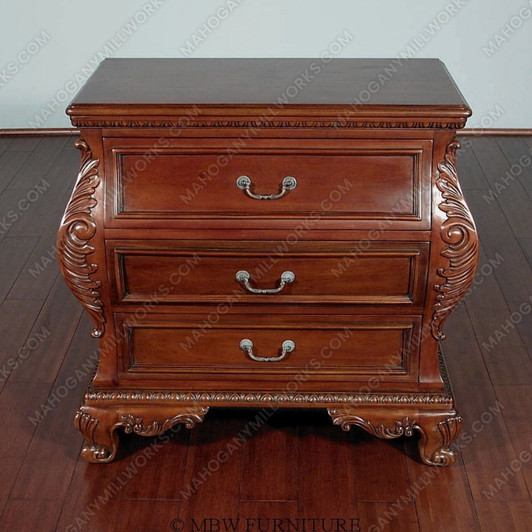 Mahogany Bombay Nightstand