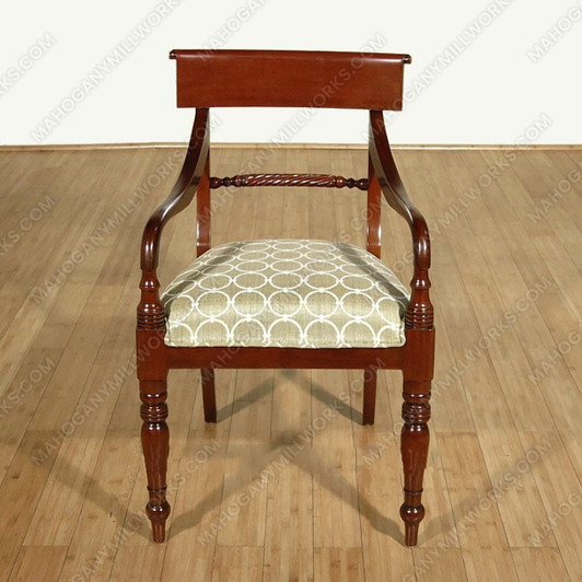 Mahogany Regency Dining Arm Chair
