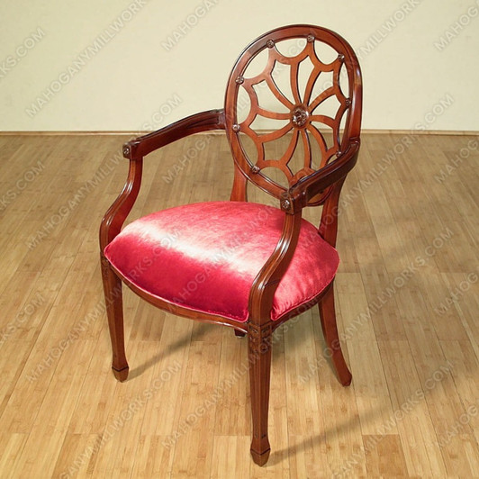 Spider Web Dining Arm Chair | Unique Design