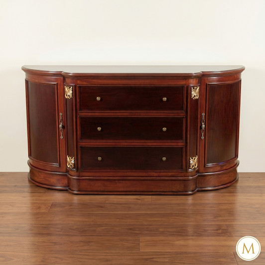 Cherry/Walnut Italian Buffet Sideboard Server