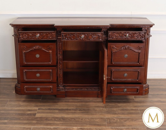 6ft Mahogany Presidential Resolute Credenza