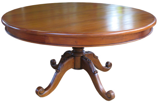 Solid Mahogany Victorian Dining Table Solid Mahogany Victorian Dining Table