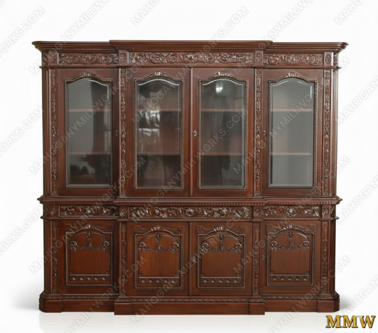 Mahogany Resolute Bookcase