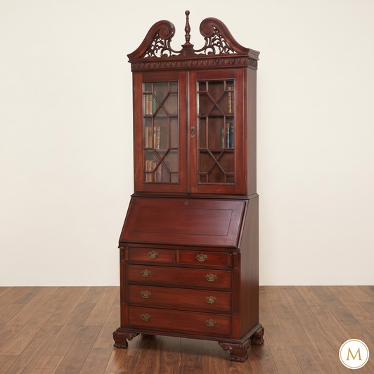 Chippendale Secretary Bookcase