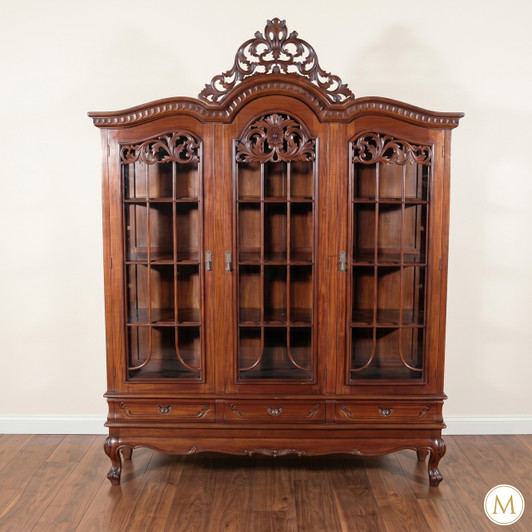 Victorian Distressed Bookcase