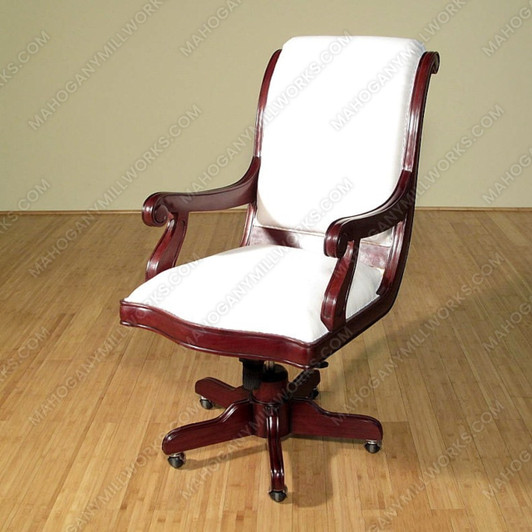 Mahogany Crafter Executive Office Chair