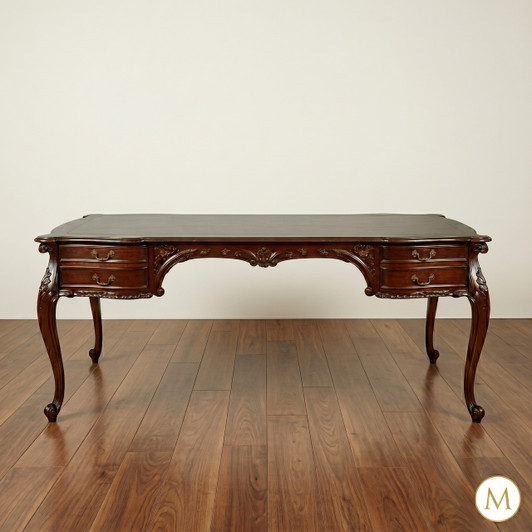 Mahogany Chippendale Writing Desk Table