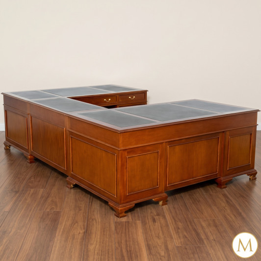9.5ft Mahogany U Shape Desk