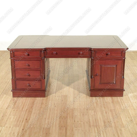 Cherry Executive Partner's Office Desk