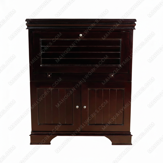 Espresso Escritoire Style Desk
