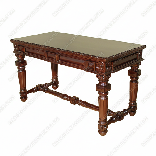 Walnut Jacobean Writing Table Desk