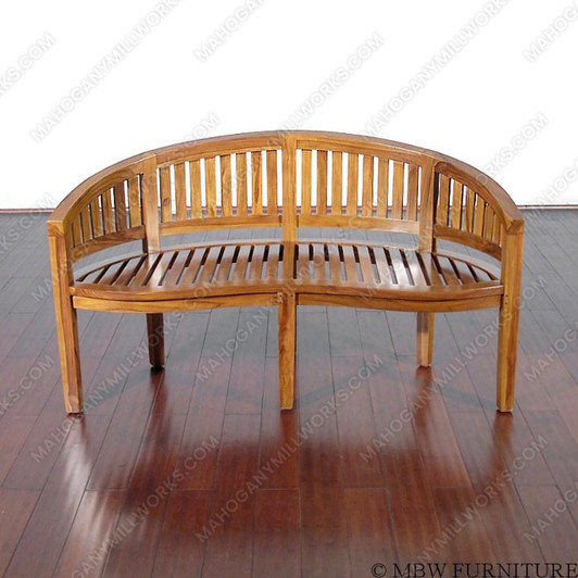 Honey Teak Outdoor Garden Patio Bench