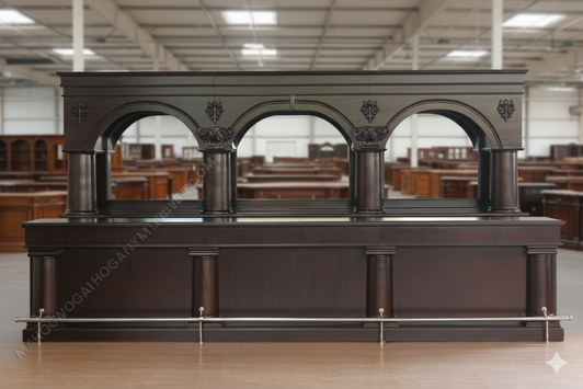 16ft Mahogany Commercial Restaurant Brunswick Pub Bar