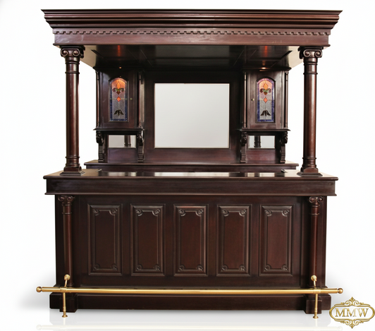 Dark English Canopy Pub Bar