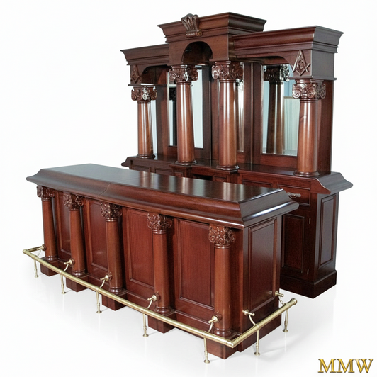 9ft Traditional English Home Pub Bar