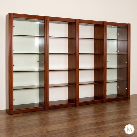 11.5ft Open Sectional Bookcase
