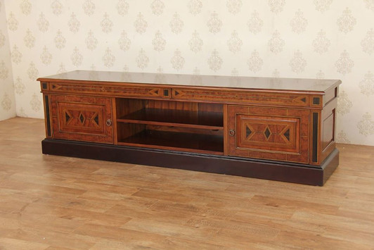 Mappa Burl Inlay Media Cabinet