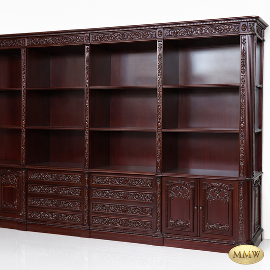 12ft Resolute Open Gallery Bookcase