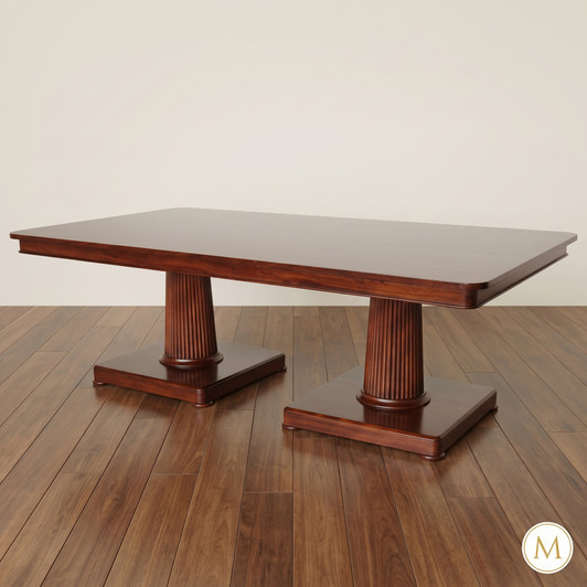 Double Pedestal Dining or Conference Table
