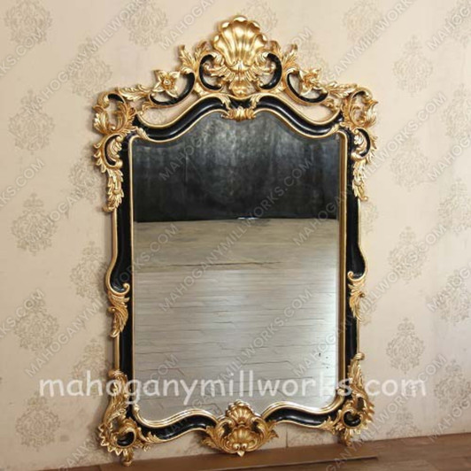 Carved Mirror A