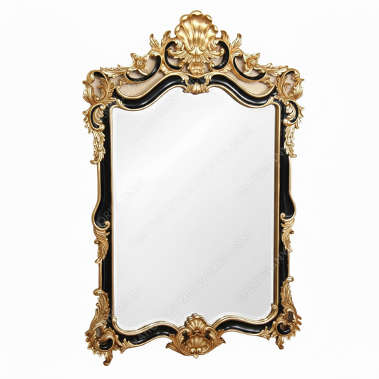 Carved Mirror A