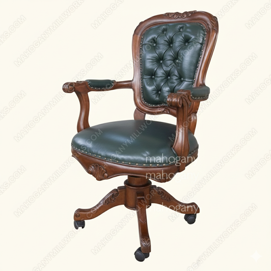 Franciscan Leather Home Office Chair