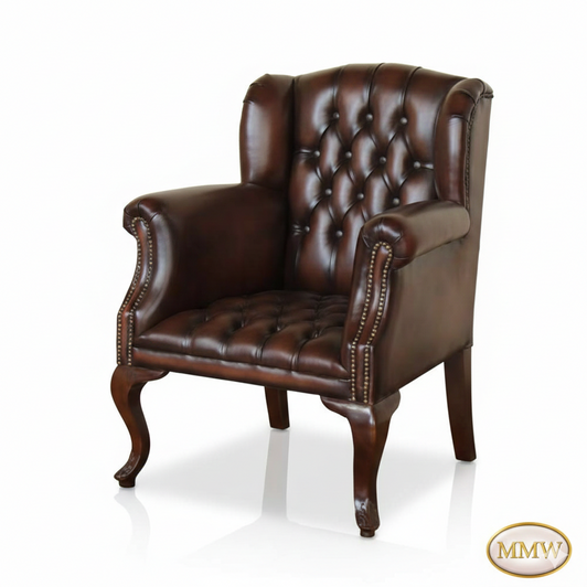 Leather Club House Chair