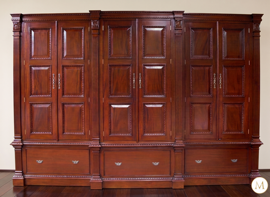 11.5ft 6-Door Sectional Wardrobe