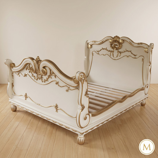 Antique White Jasmine Bed