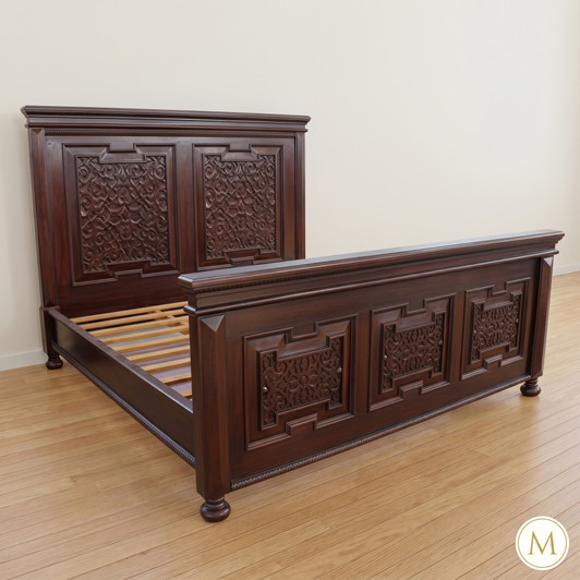 Tea Brown Casablanca Panel Bed