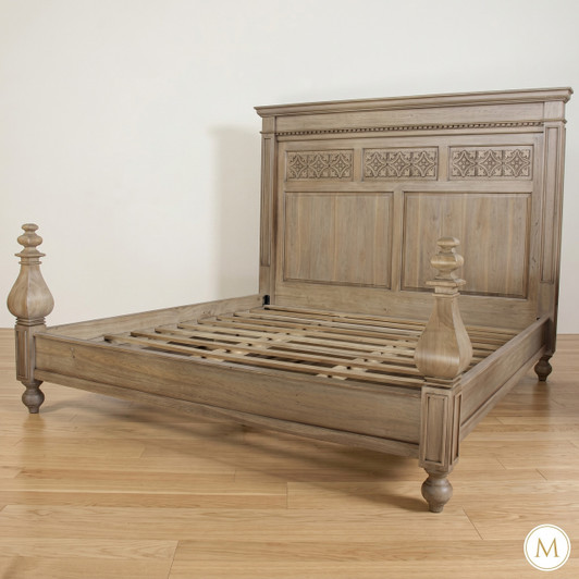 Natural Teak Aruba Bed