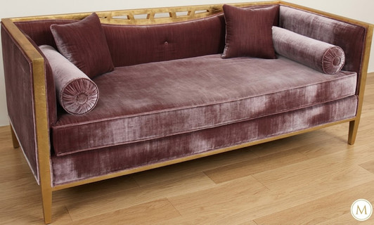 Cape Town Sofa in Gold finish