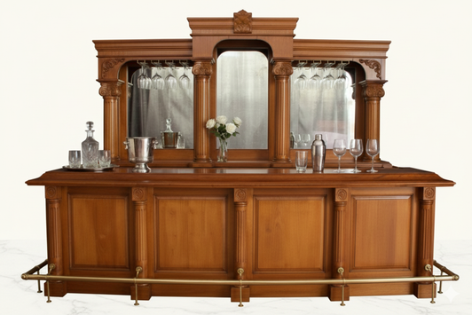 12ft Classic English Mahogany Bar